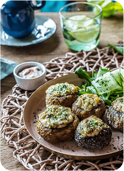 Šampinjoni punjeni sirom