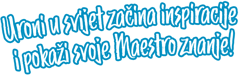 Uroni u svijet začina inspiracije i osvoji maestralne nagrade!